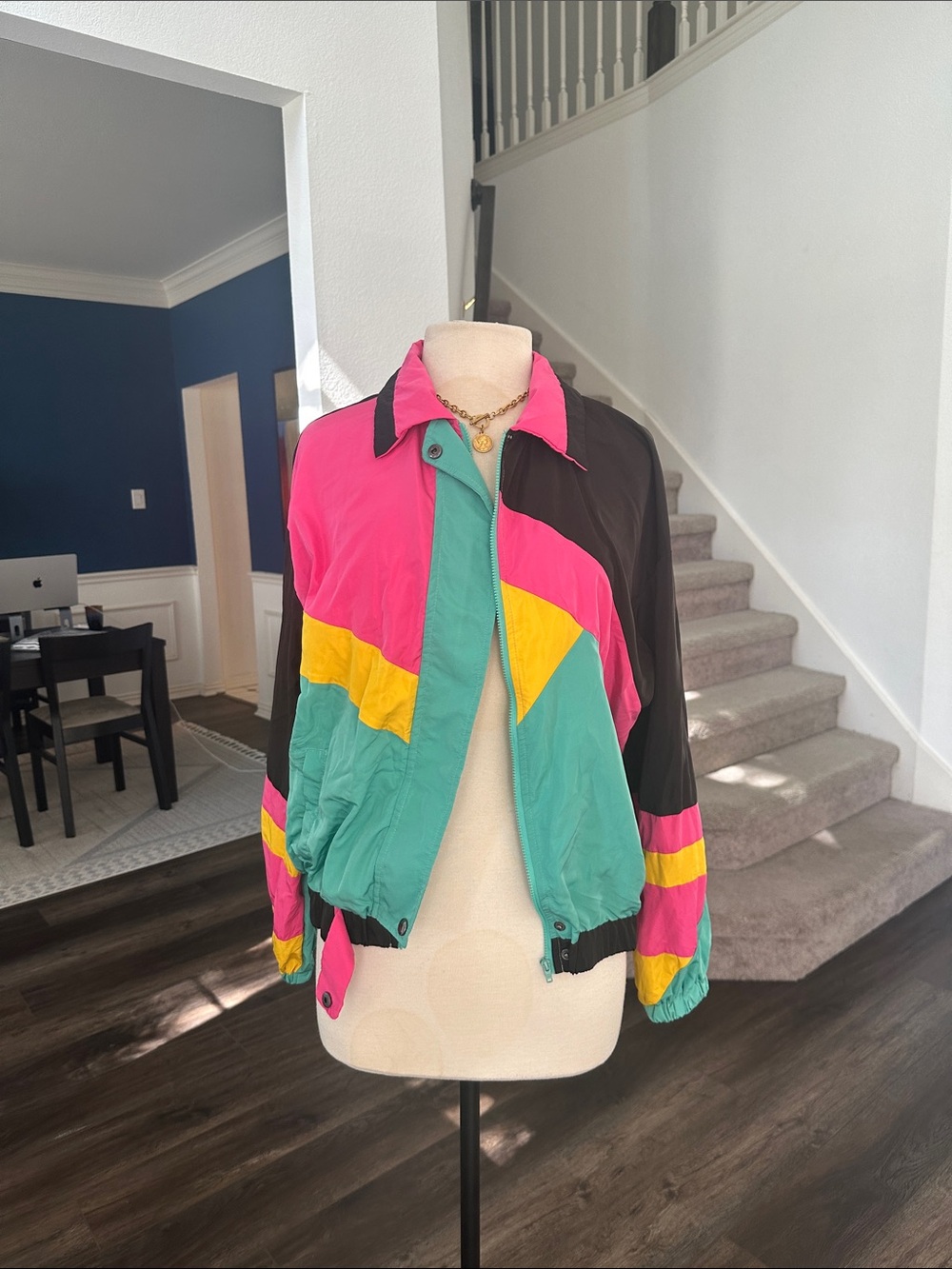 80’s style windbreaker